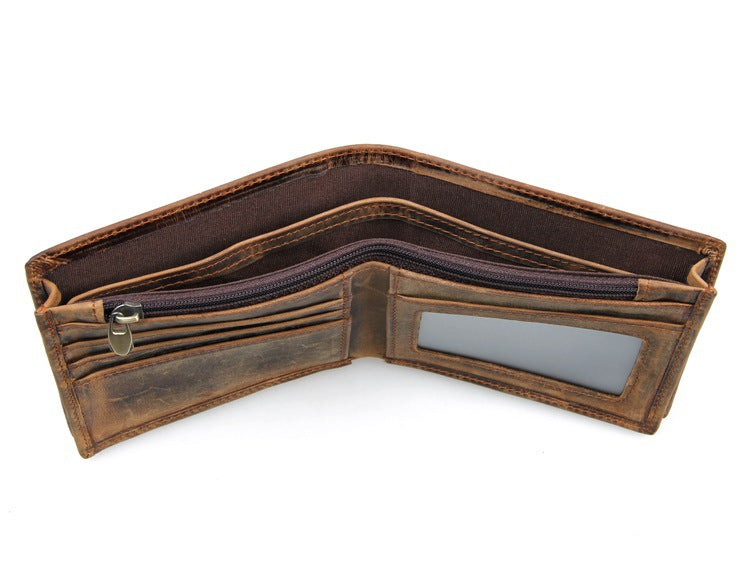 Genuine Leather Bifold Wallet for Men | Torvato Wayfarer
