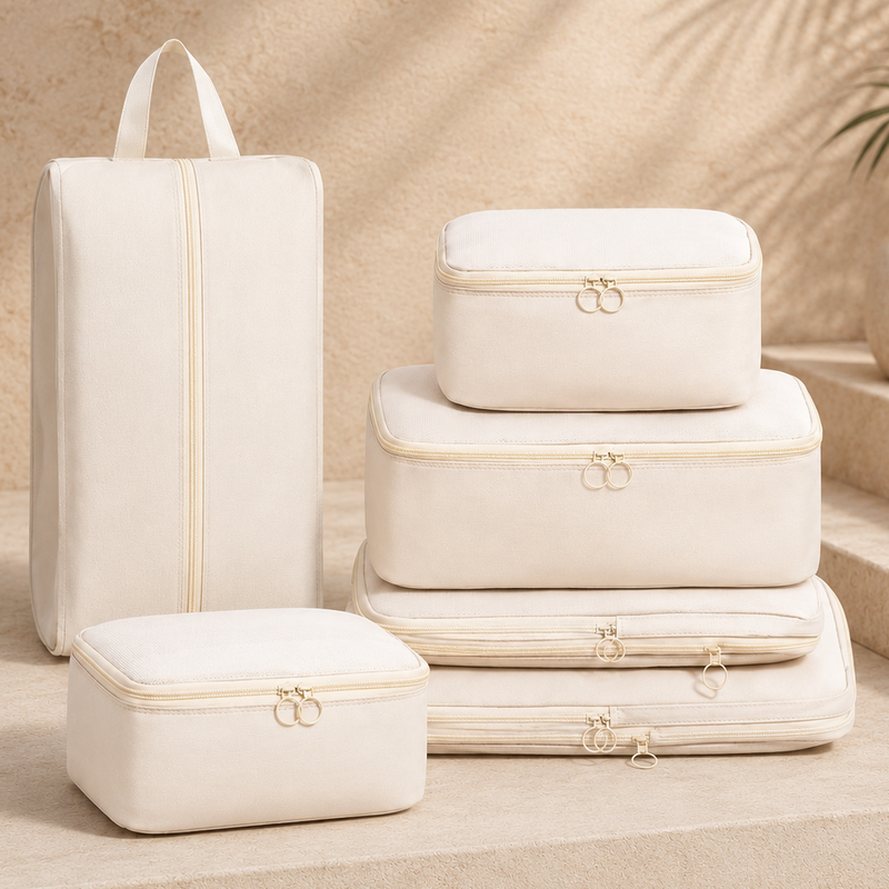 Torvato Vantage six-piece compression packing cube travel set