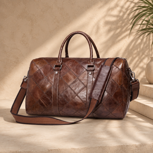 Vintage Men’s Weekender Duffel Bag | Torvato