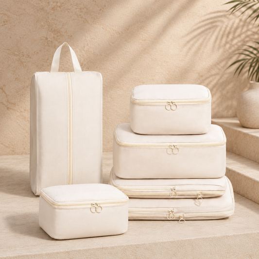 Compression Packing Cubes – 6-Piece Travel Organizer Set | Torvato