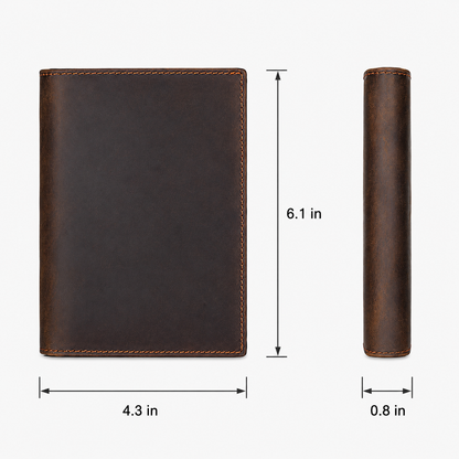 Leather Passport Holder & Travel Wallet | Torvato Passage