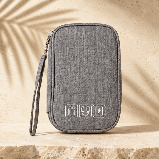 Travel Cable Organizer & Tech Accessories Case | Torvato Relay