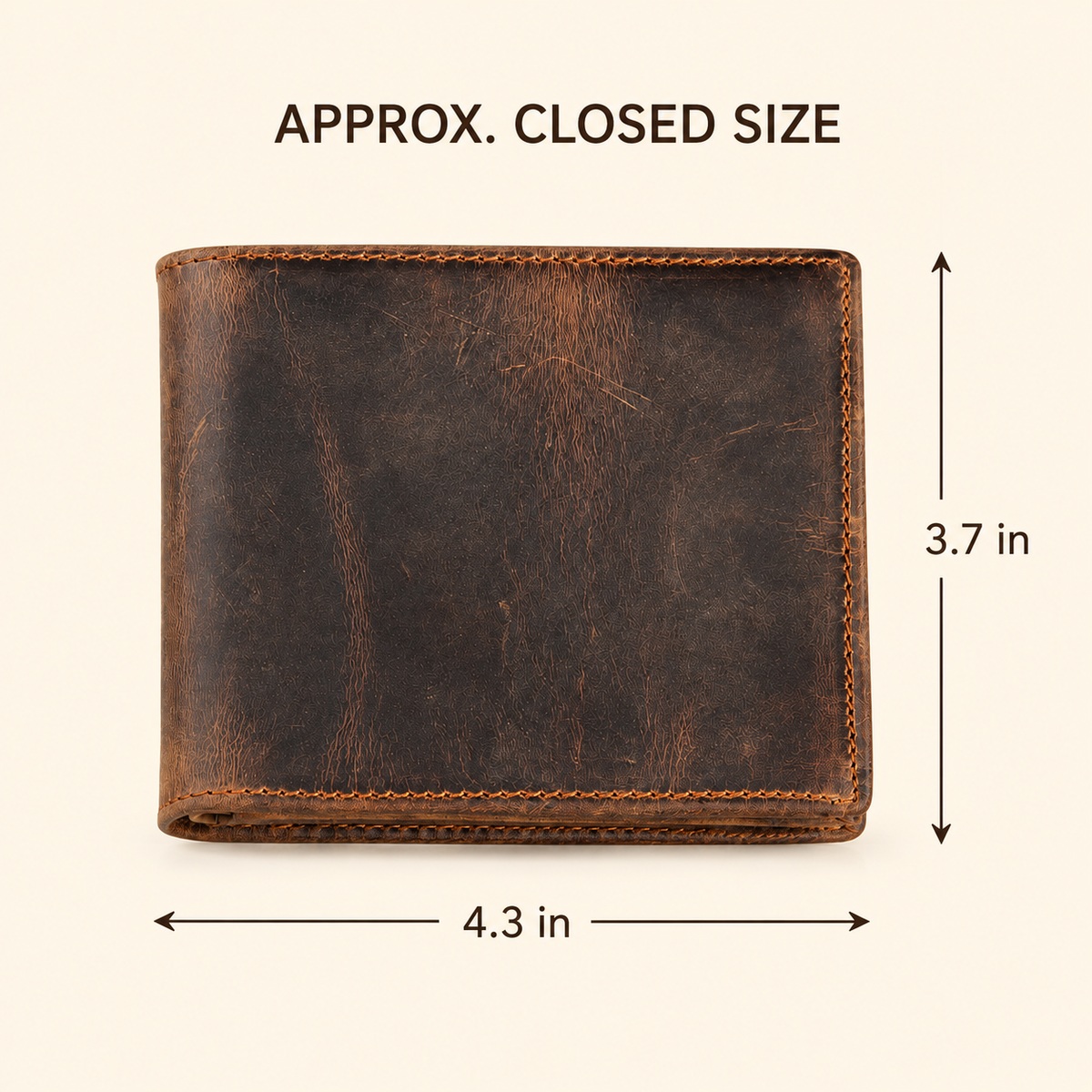 Torvato Wayfarer — Leather Bifold Wallet
