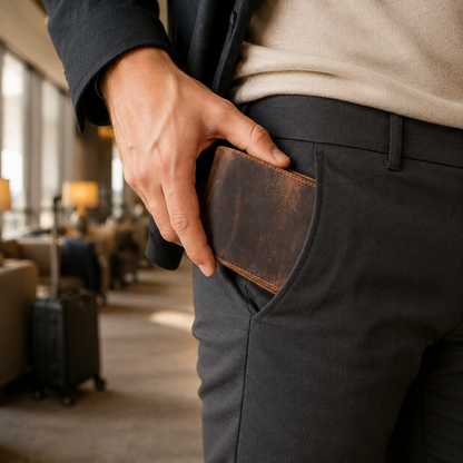 Torvato Wayfarer — Leather Bifold Wallet