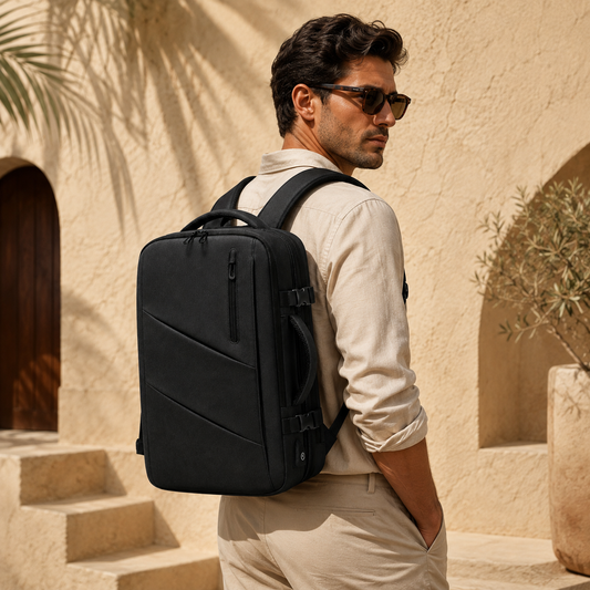 Venture carry-on backpack included in the Torvato Business Travel System