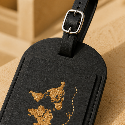 leather luggage tag travel essentials travel security travel luggage tag luggage name tag