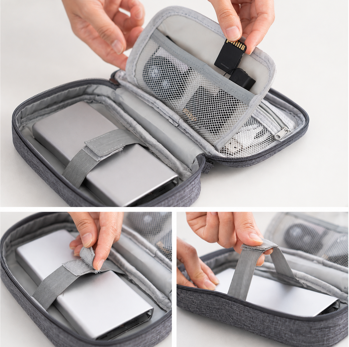 Travel Cable Organizer & Tech Accessories Case | Torvato Relay
