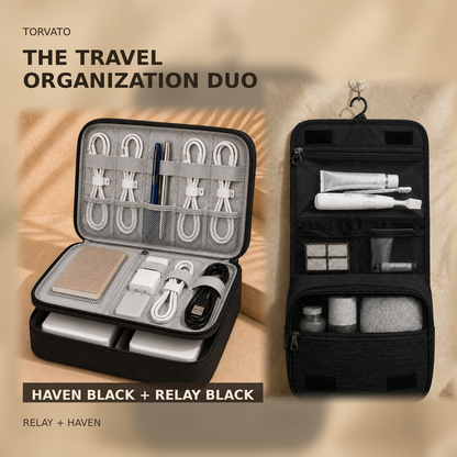 The Travel Organization Duo — Haven Black, Relay Black