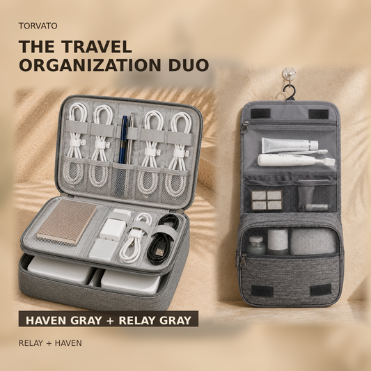 The Travel Organization Duo — Haven Gray, Relay Gray